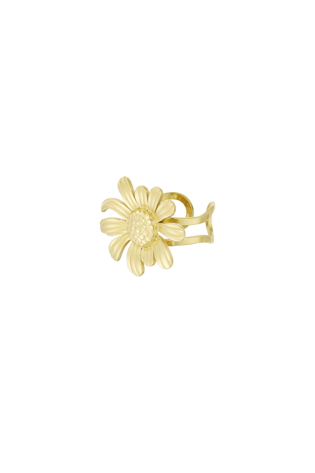 Happy daisy ring - goud h5 Afbeelding3