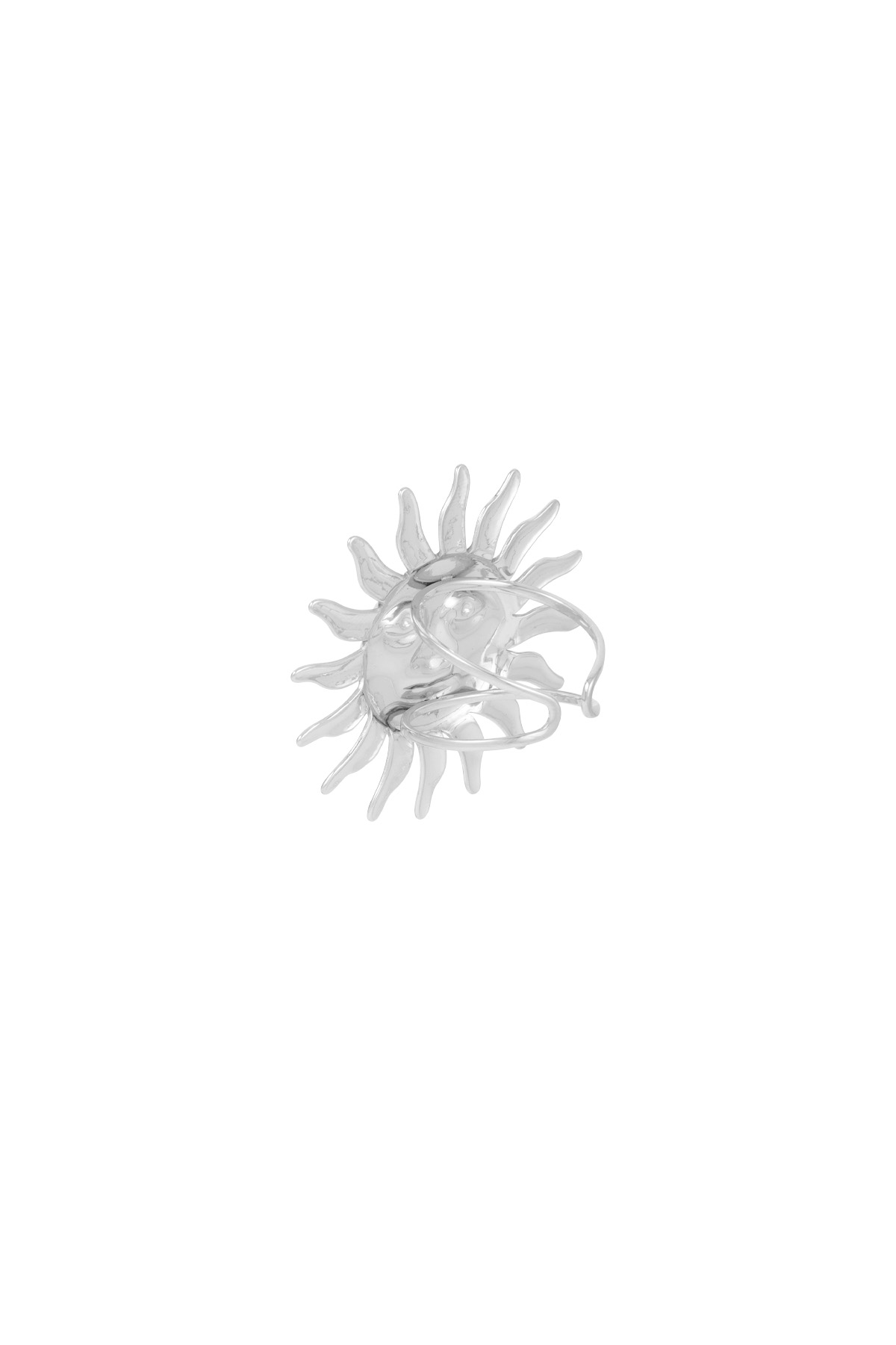 Sunshine ring - zilver h5 Afbeelding3