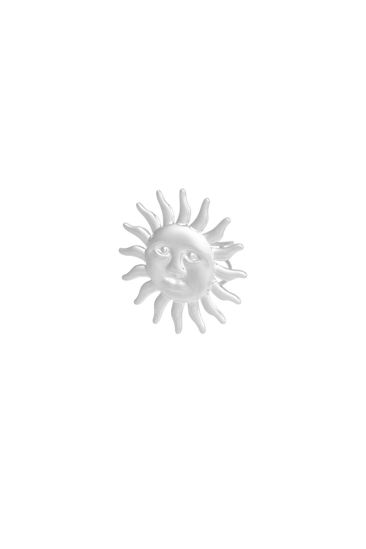 Sunshine ring - zilver 