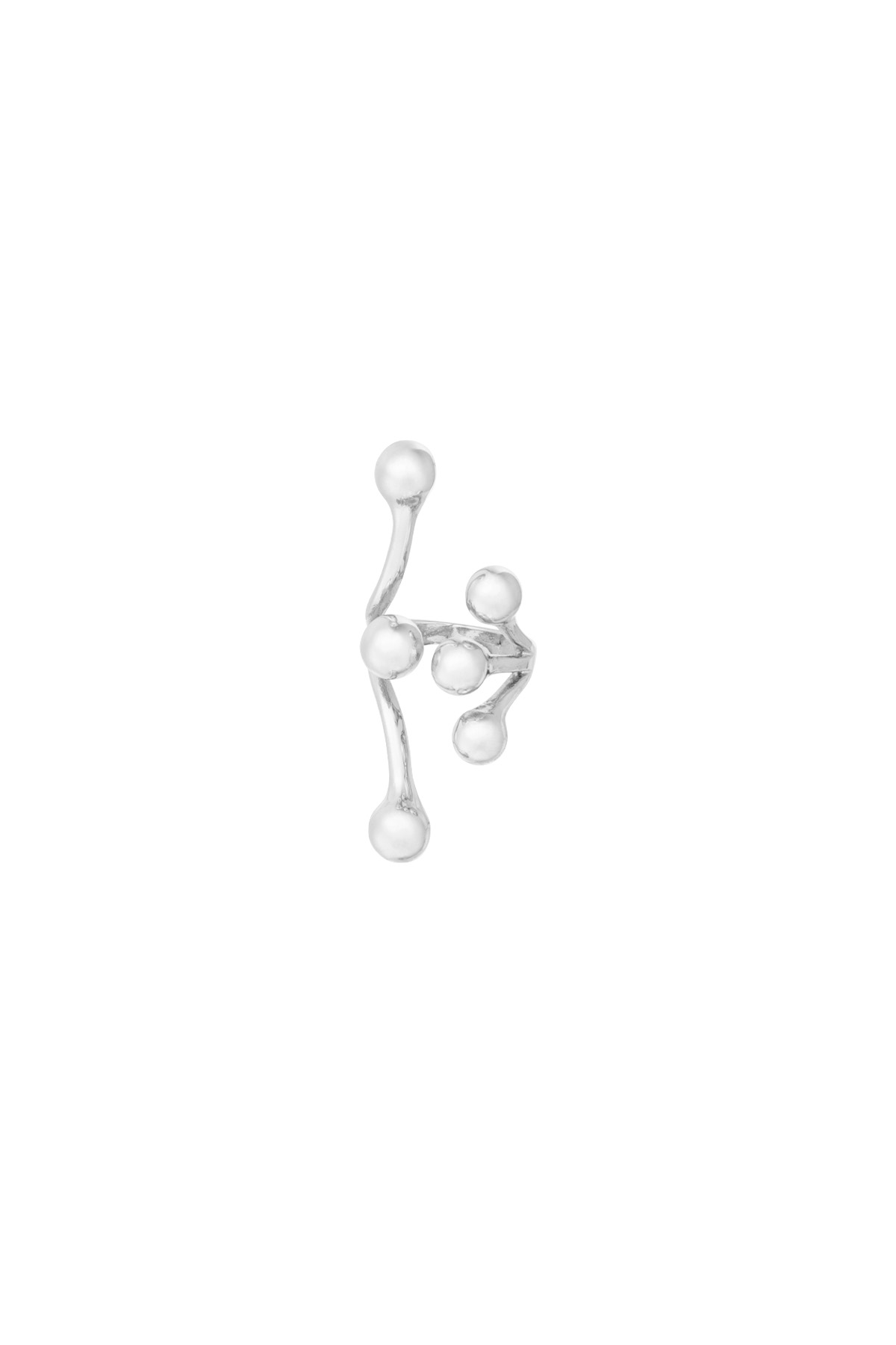 Dotty glam earcuff - silver h5 