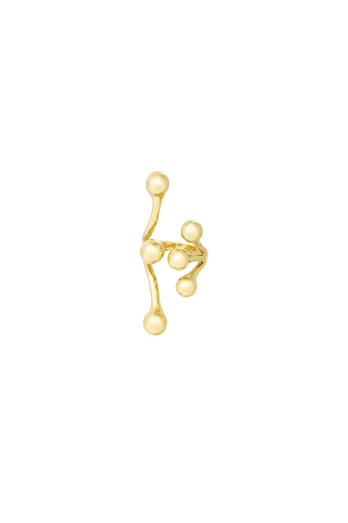 Dotty Glam-Ohrring – Gold h5 