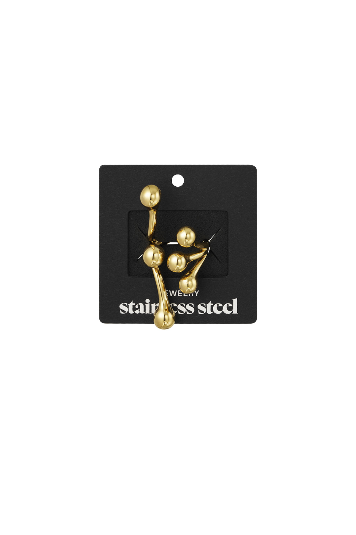 Dotty glam earcuff - gold h5 Picture4