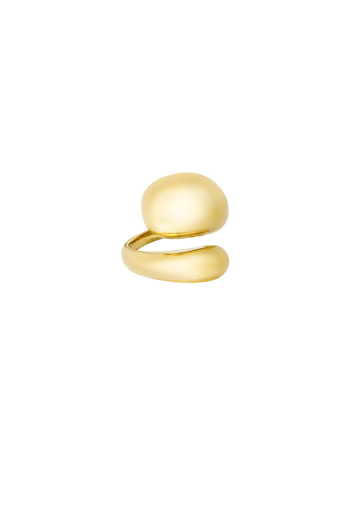 Connected soul ring - gold h5 Picture2