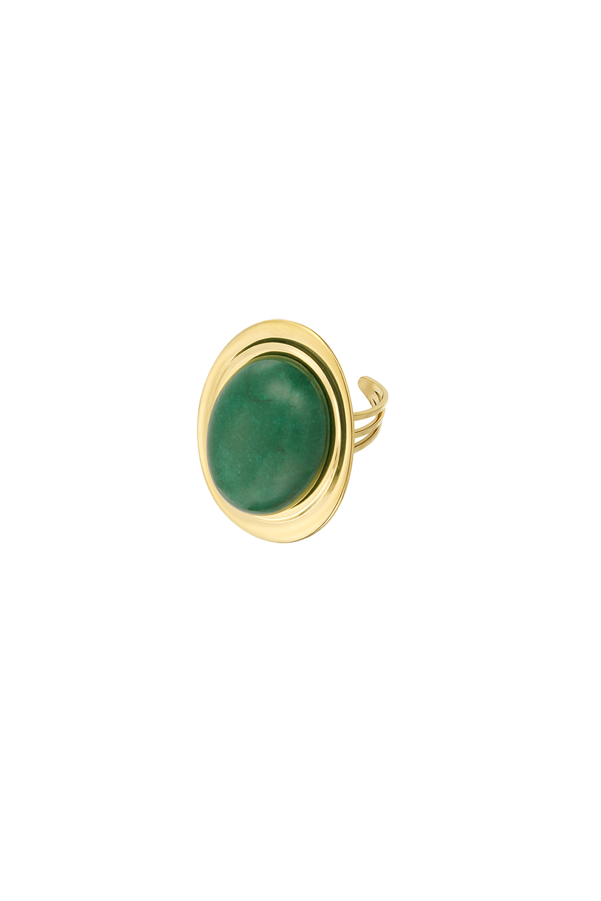 Ring timeless treasure - green h5 