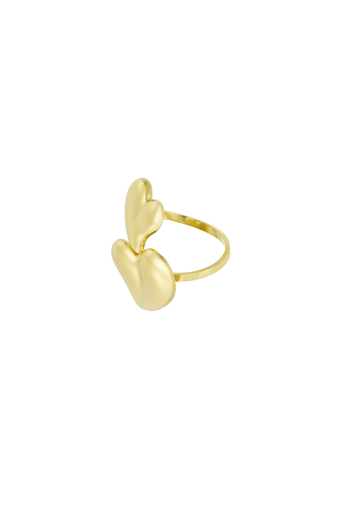 Double Love ring - gold h5 Picture3