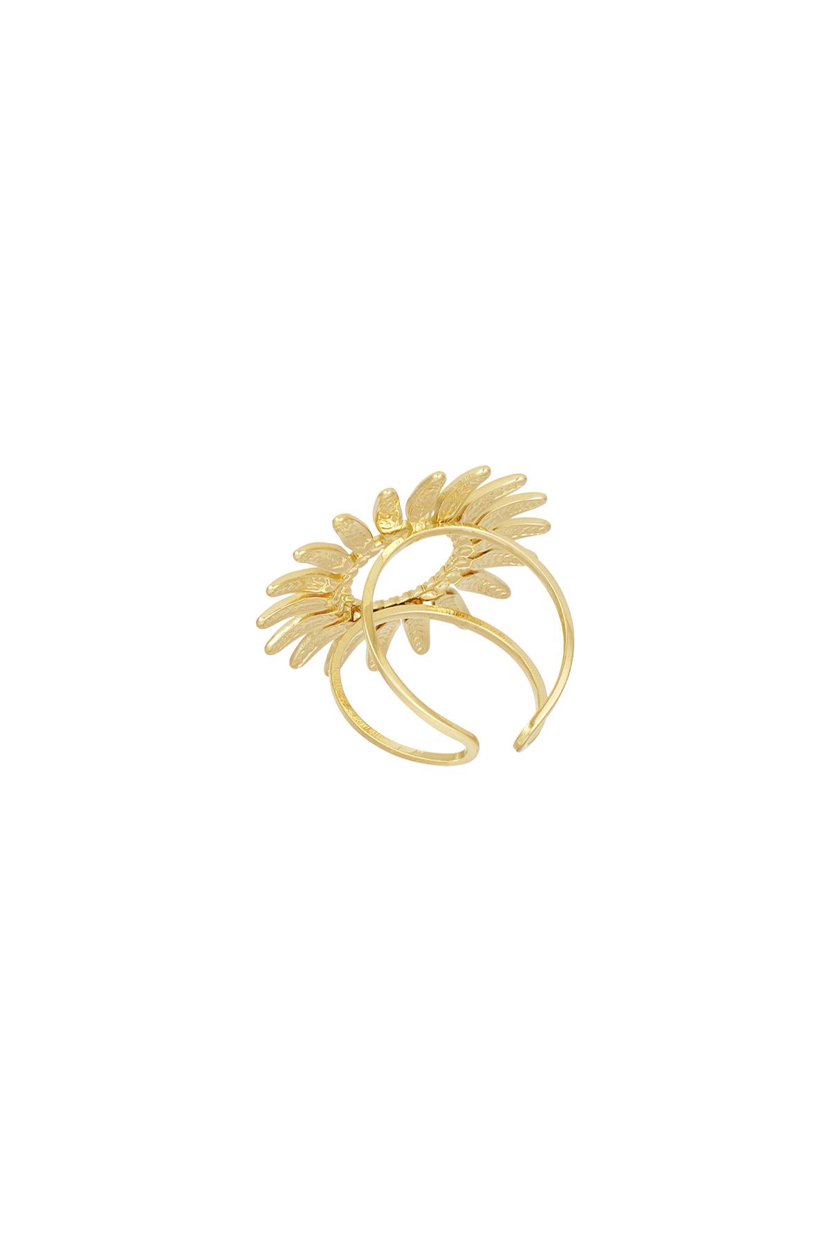 Sunny Side Up ring - gold Picture3