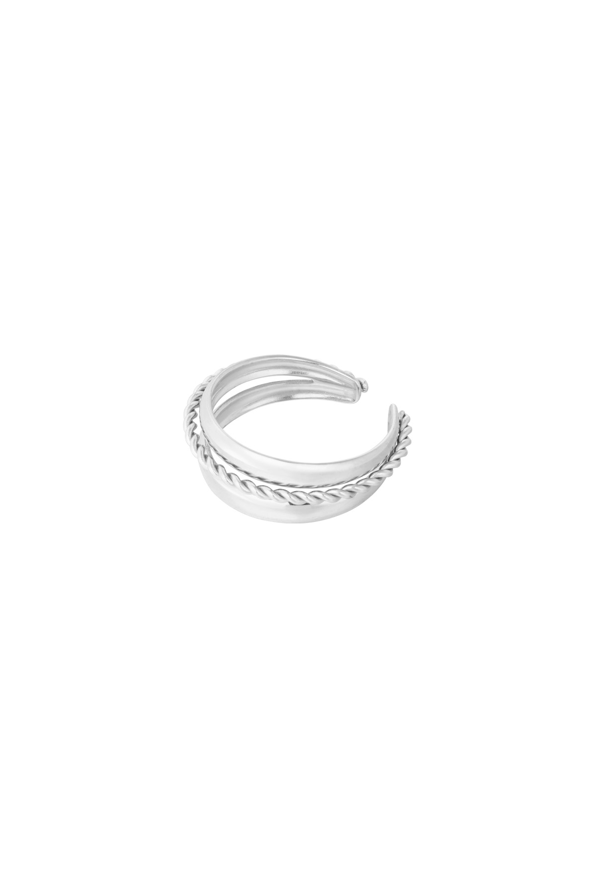 Triple Rings ring - silver h5 Picture2