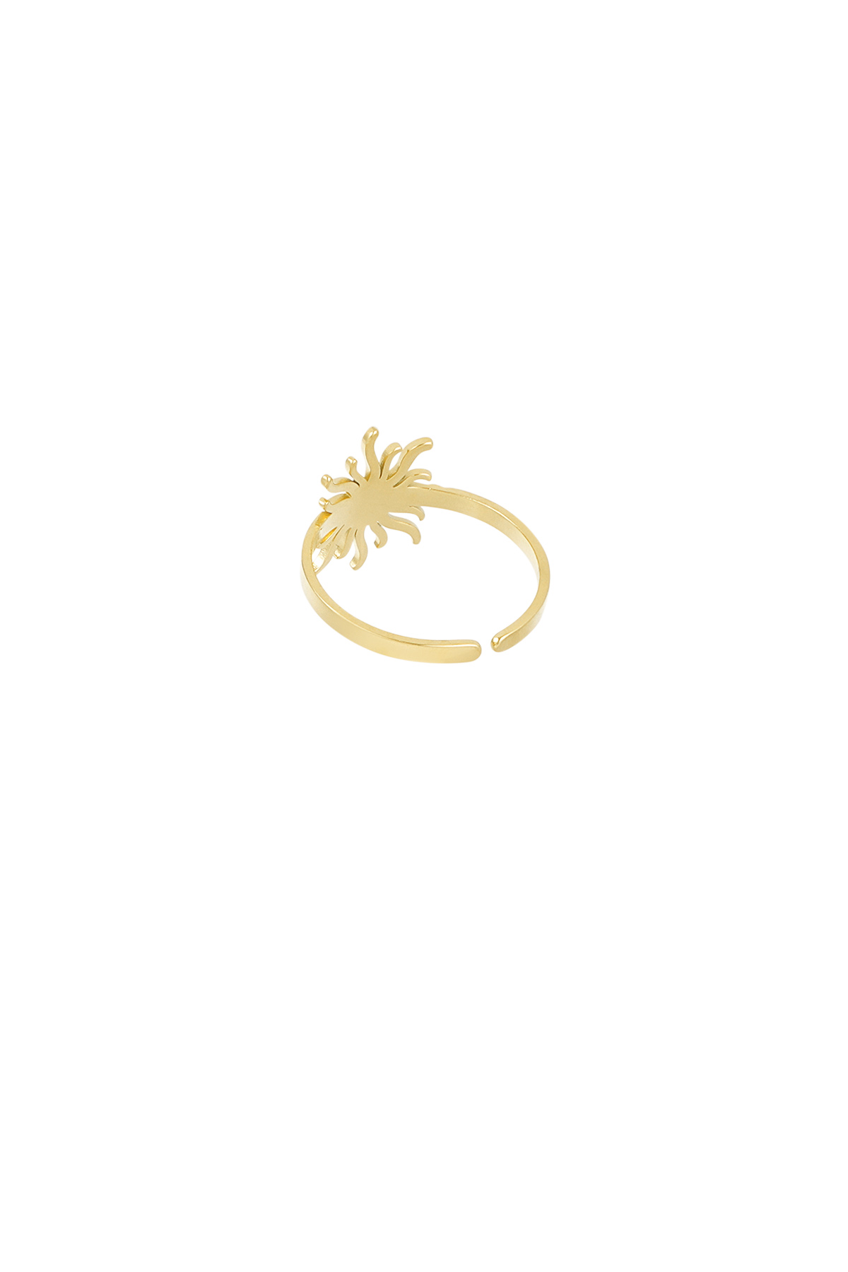 Sunny Swirl ring - goud h5 Afbeelding4