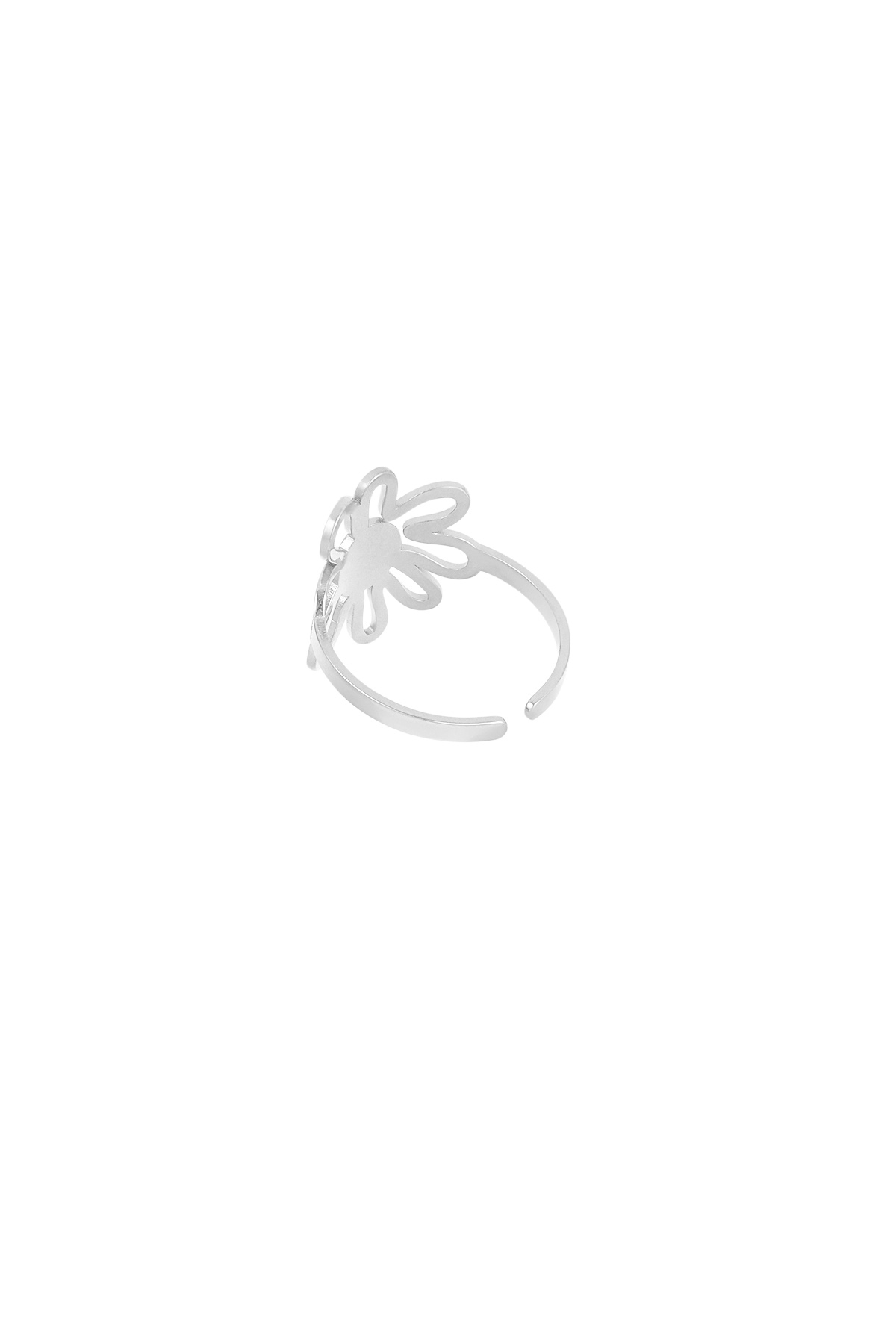 Anello Happy Flowergirl - argento h5 Immagine3