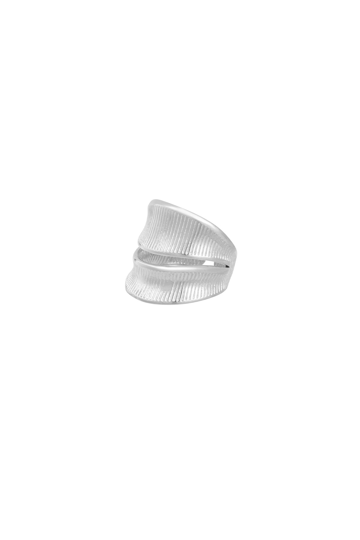 Anello twist of sparkle - argento h5 Immagine3