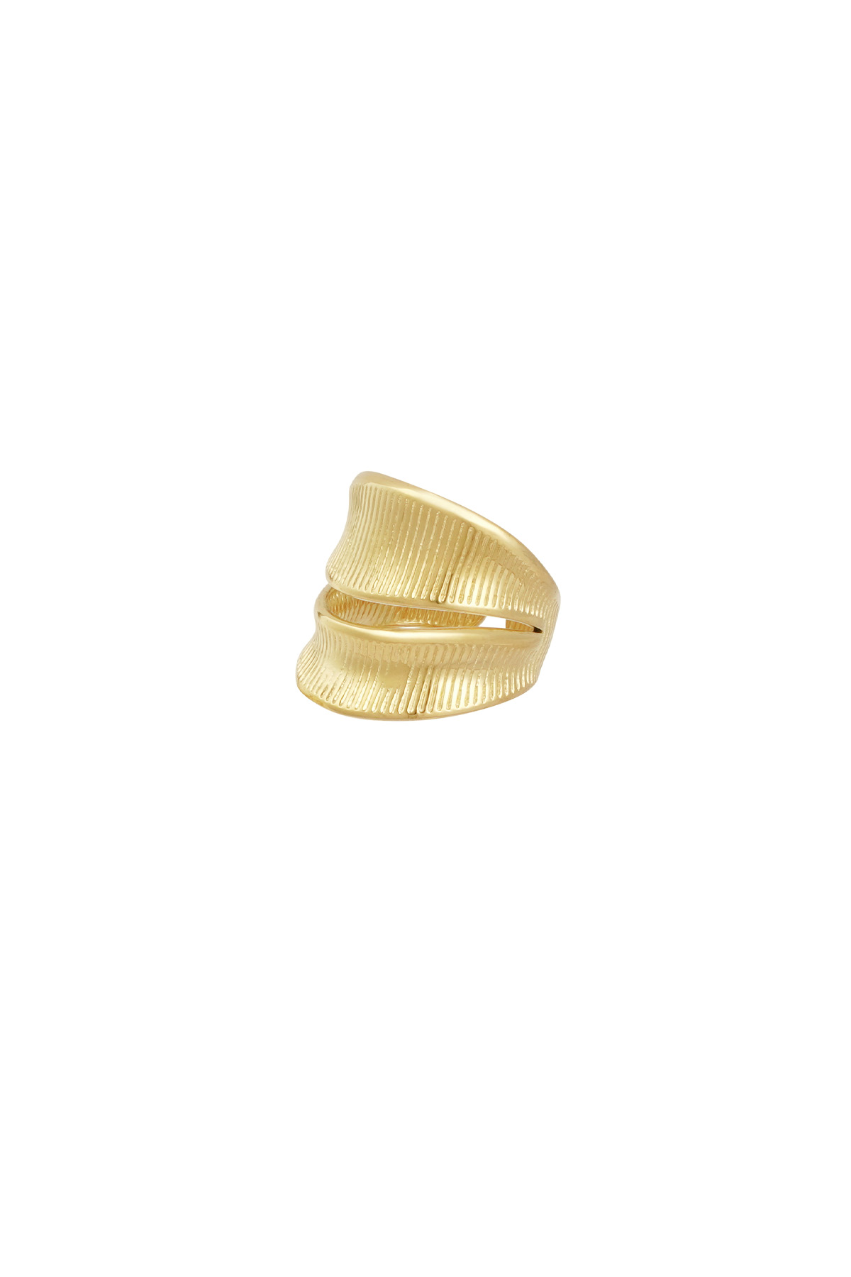 Ring Twist of Sparkle - gold h5 Bild3