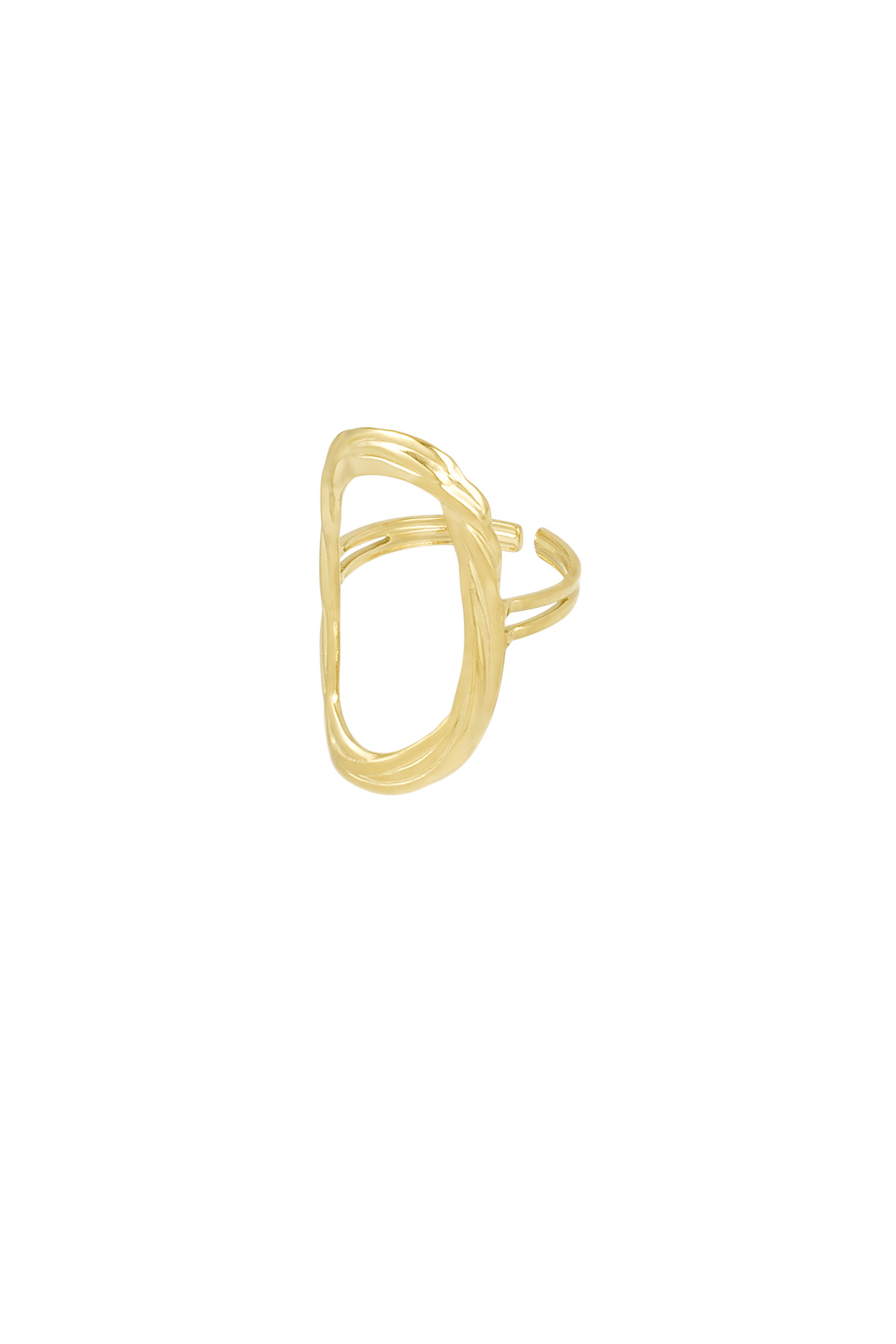 Anello halo hall - oro h5 Immagine3