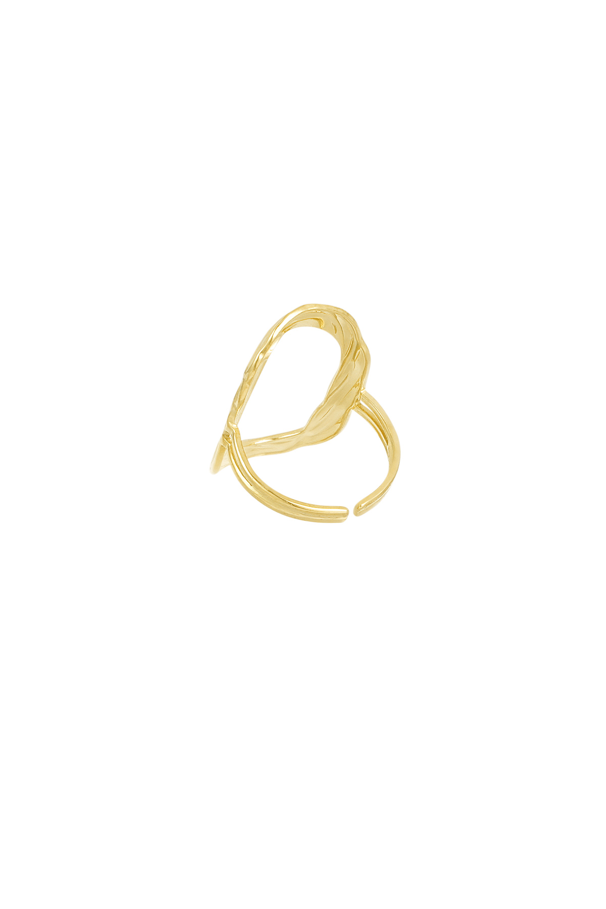 Anello halo hall - oro h5 Immagine4