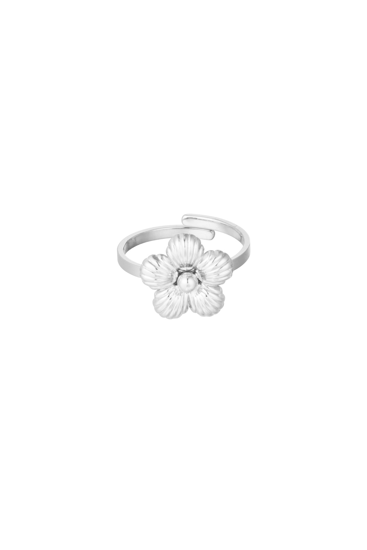 Daisy ring - silver h5 