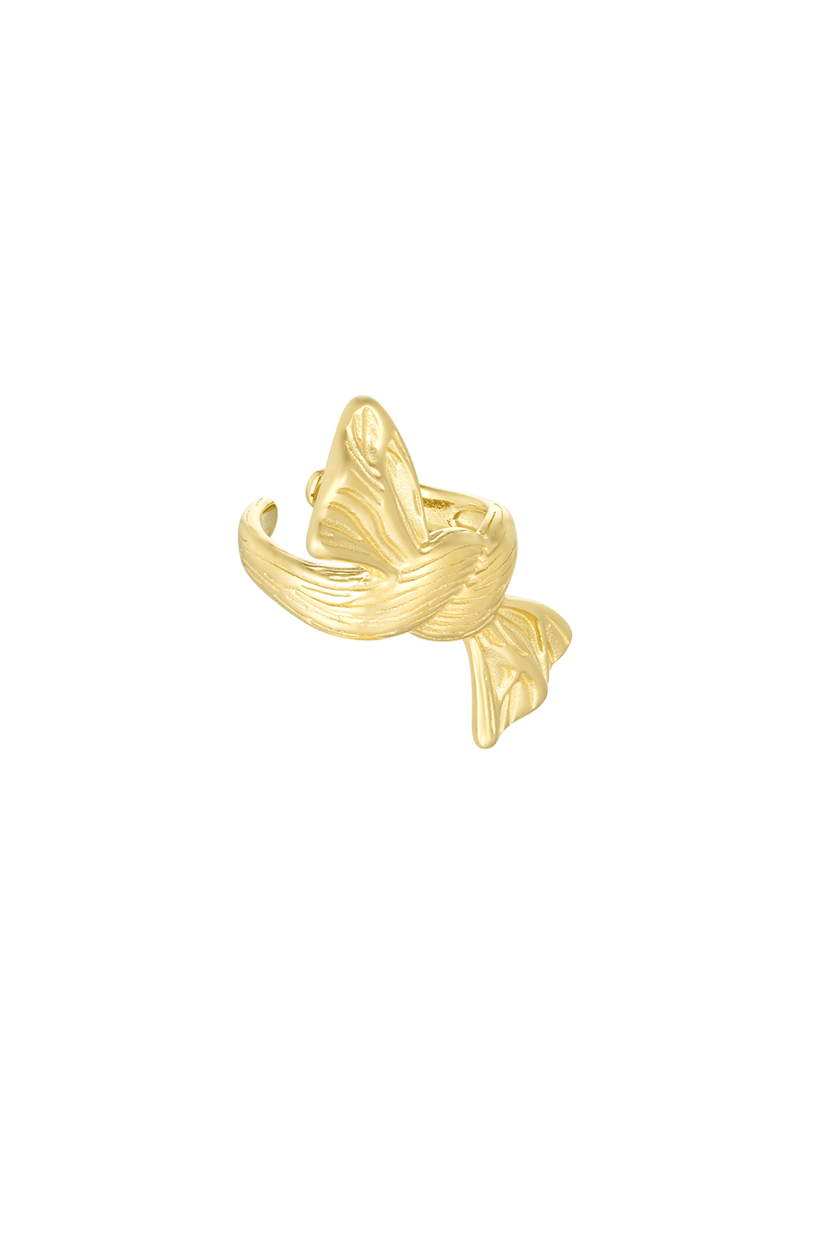 Knoten-Ring - Gold h5 Bild3