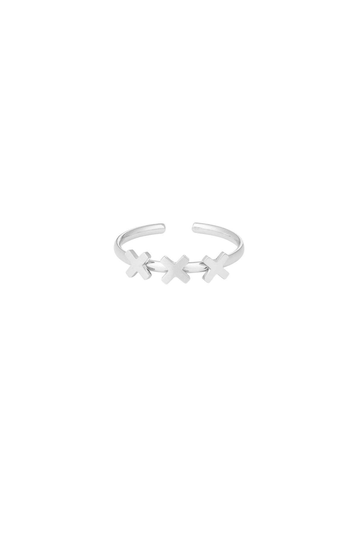 XXX Amsterdam ring - silver h5 