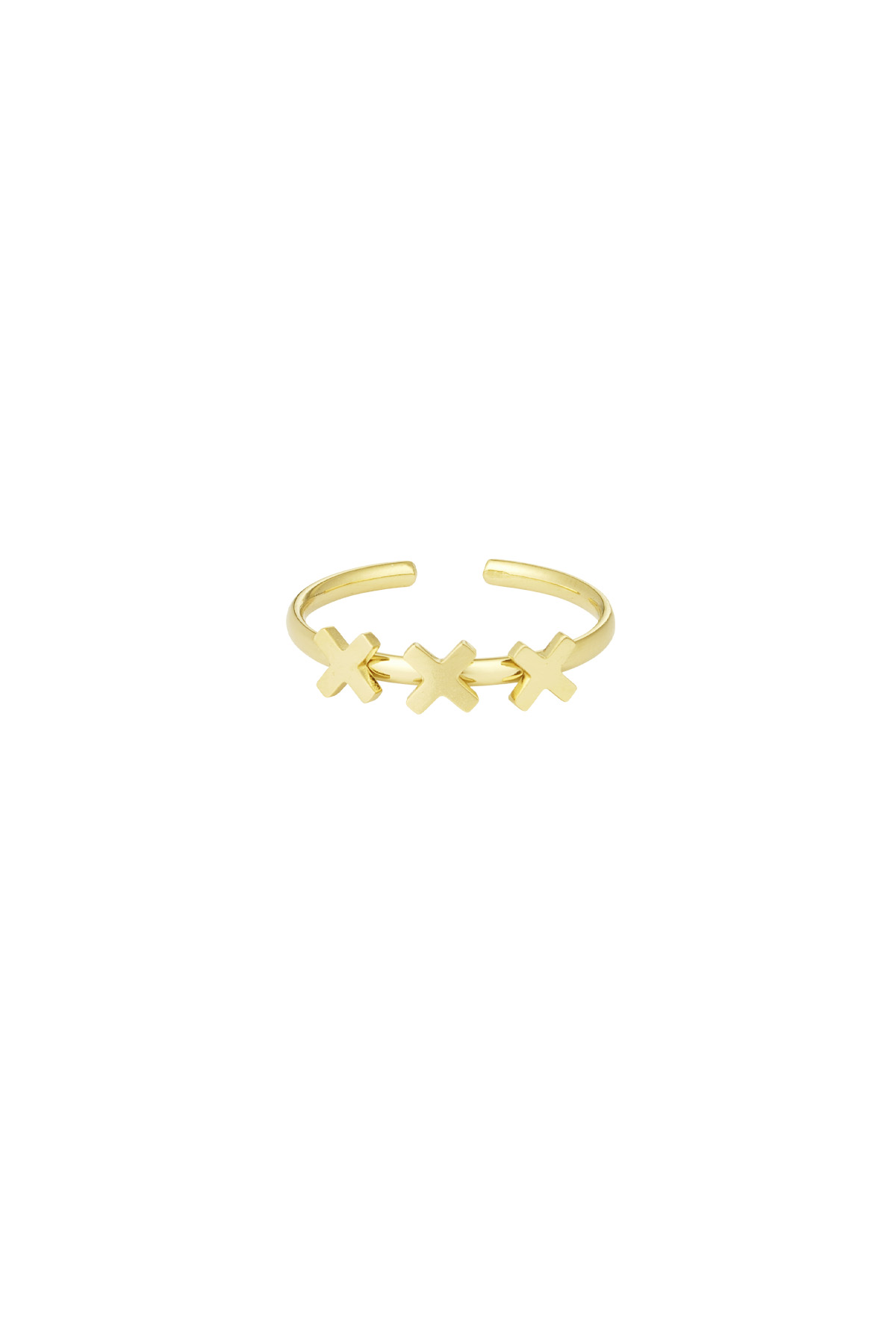 XXX Amsterdam ring - gold h5 