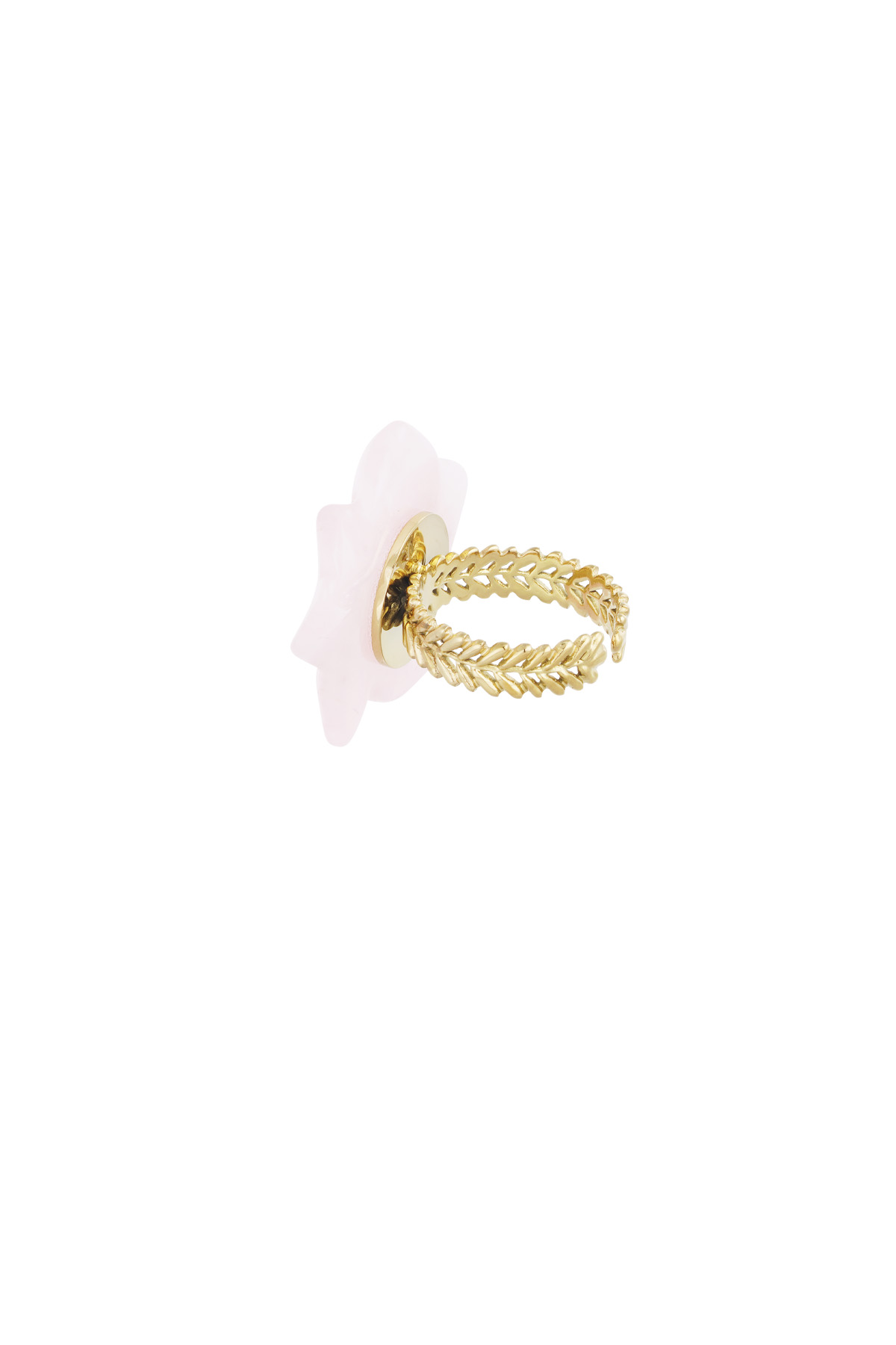 Floral bliss ring - Gold color h5 Picture2