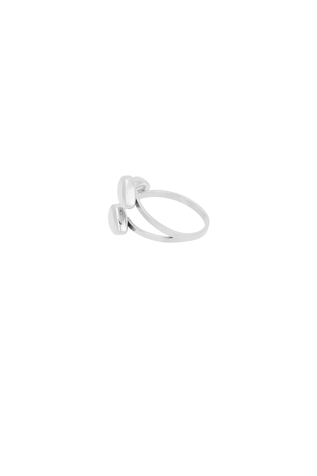 Dot trio ring - Silver color h5 Picture3