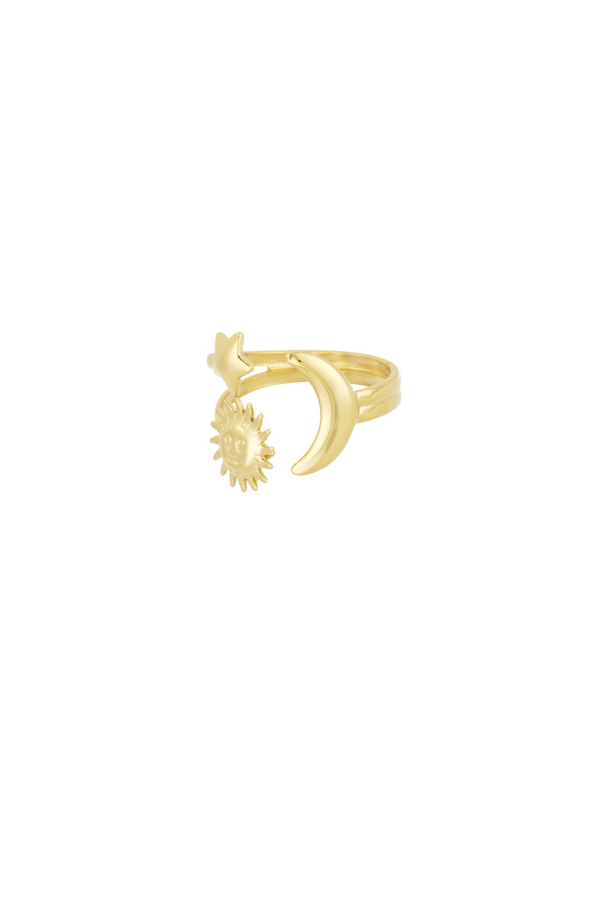 Day & night ring - Gold color h5 Picture2