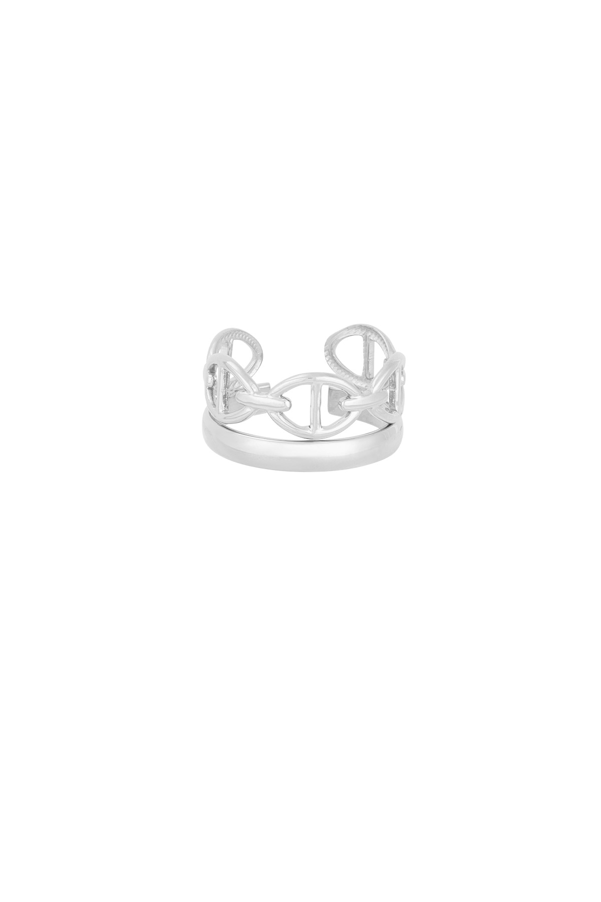 Secret wish ring - Silver color h5 