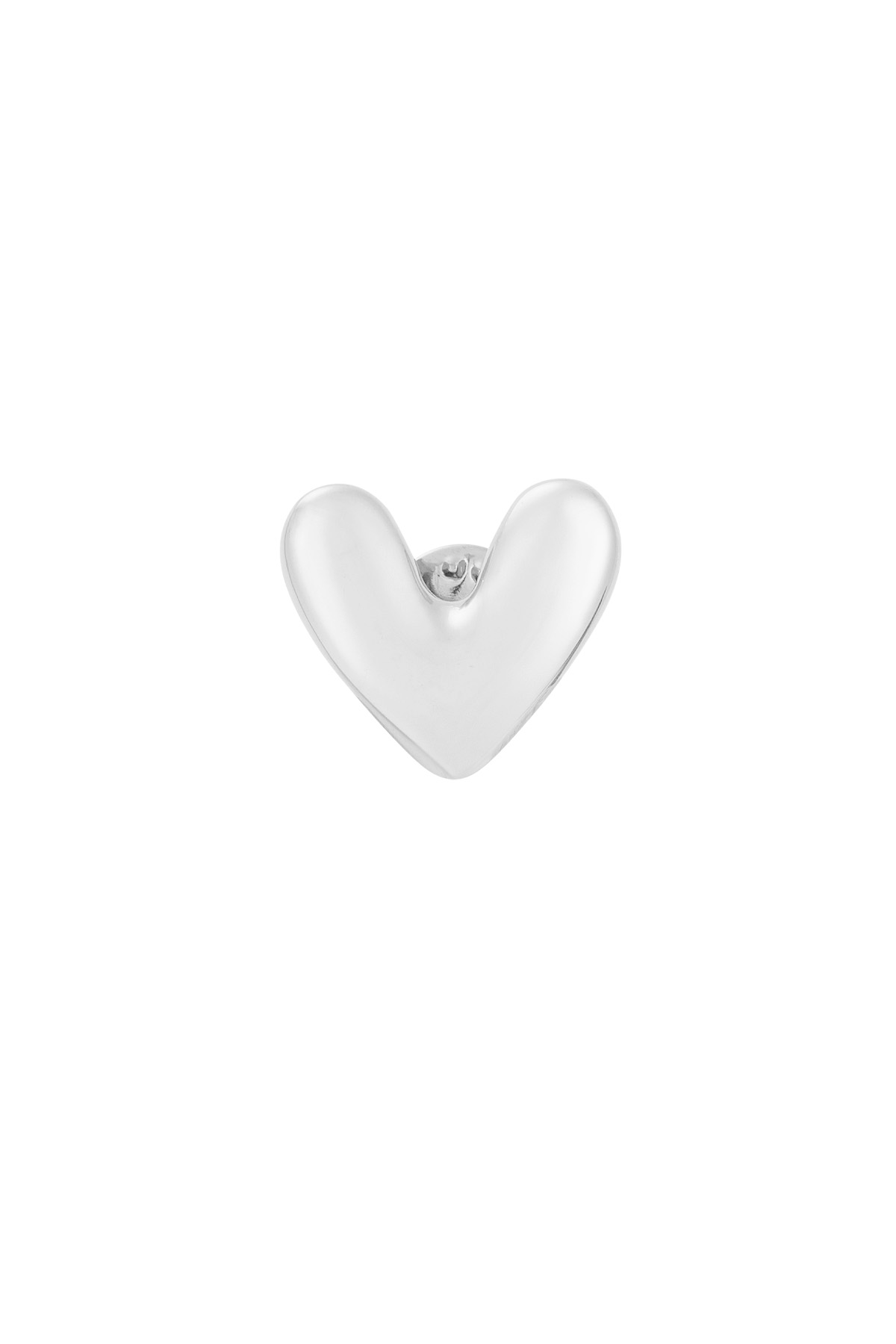 Broche corazón - Color plata h5 