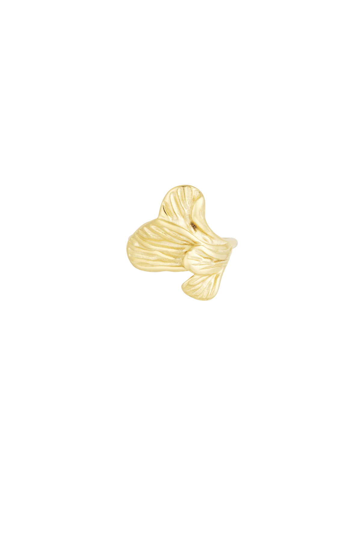 Ring flora - Gold color h5 