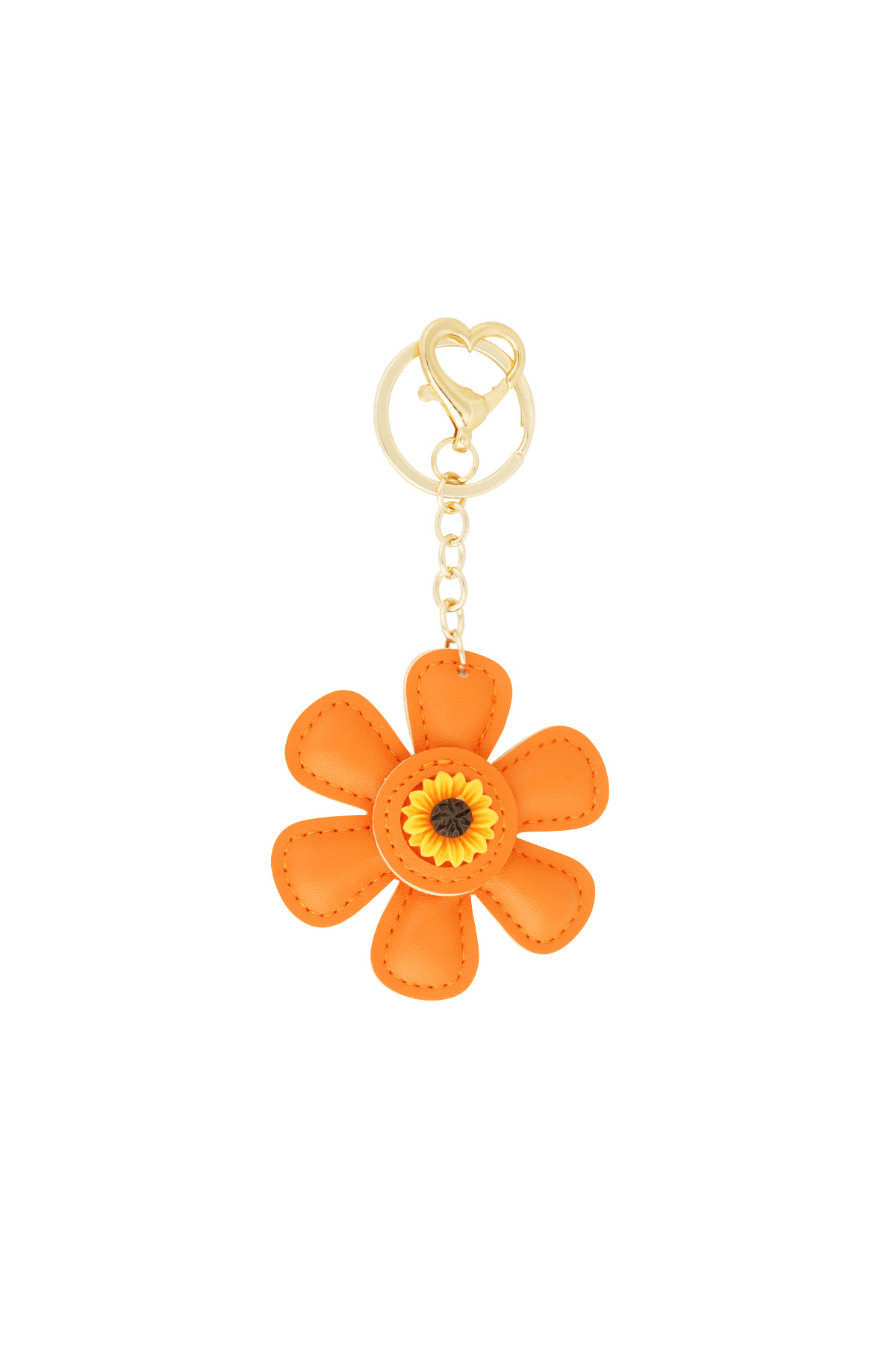 Floral delight pendant - Orange 