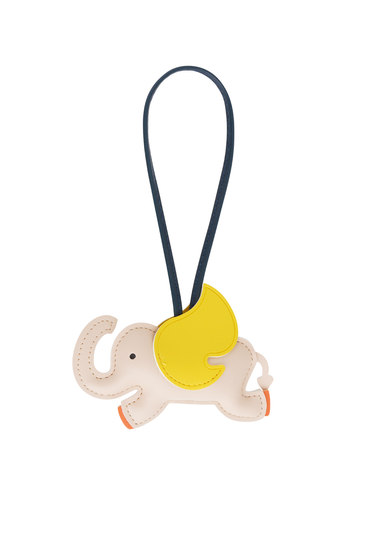 Chic elephant pendant - Beige h5 