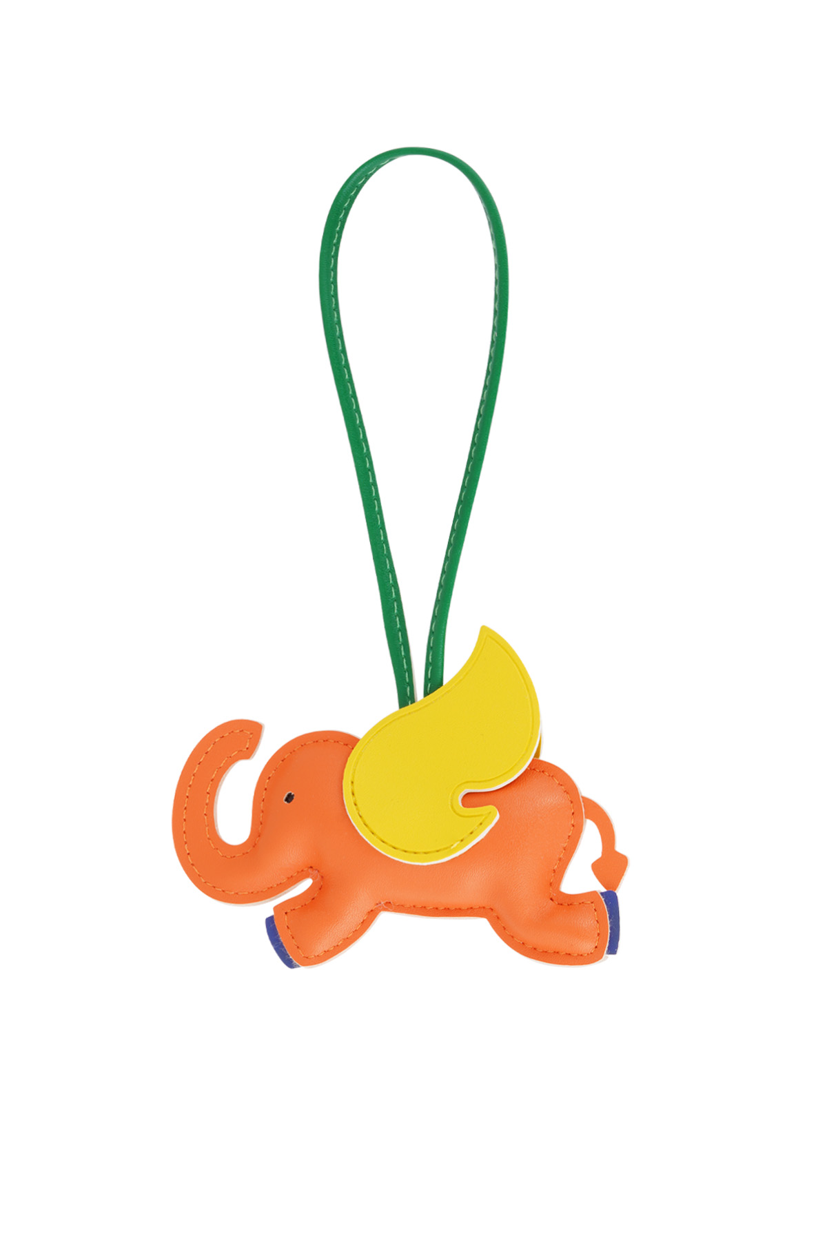 Chic elephant pendant - Orange h5 