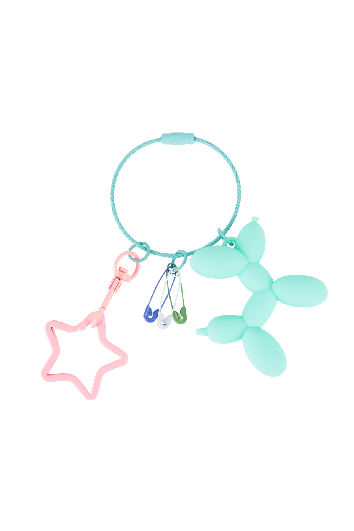 Dogly pendant - Mint h5 