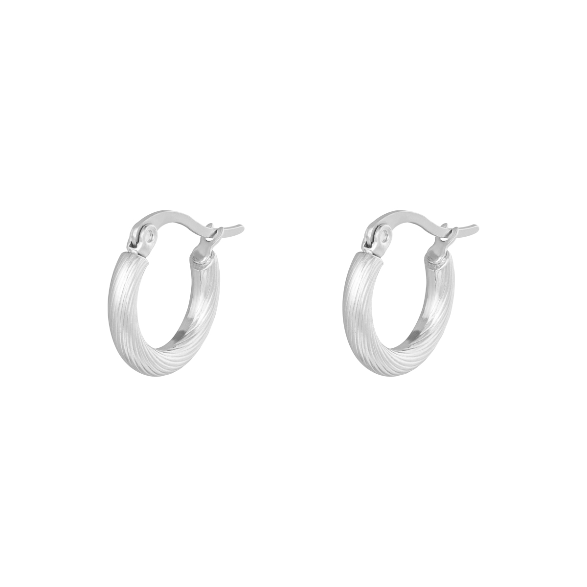 Earrings Hoops Twisted 15 mm h5 