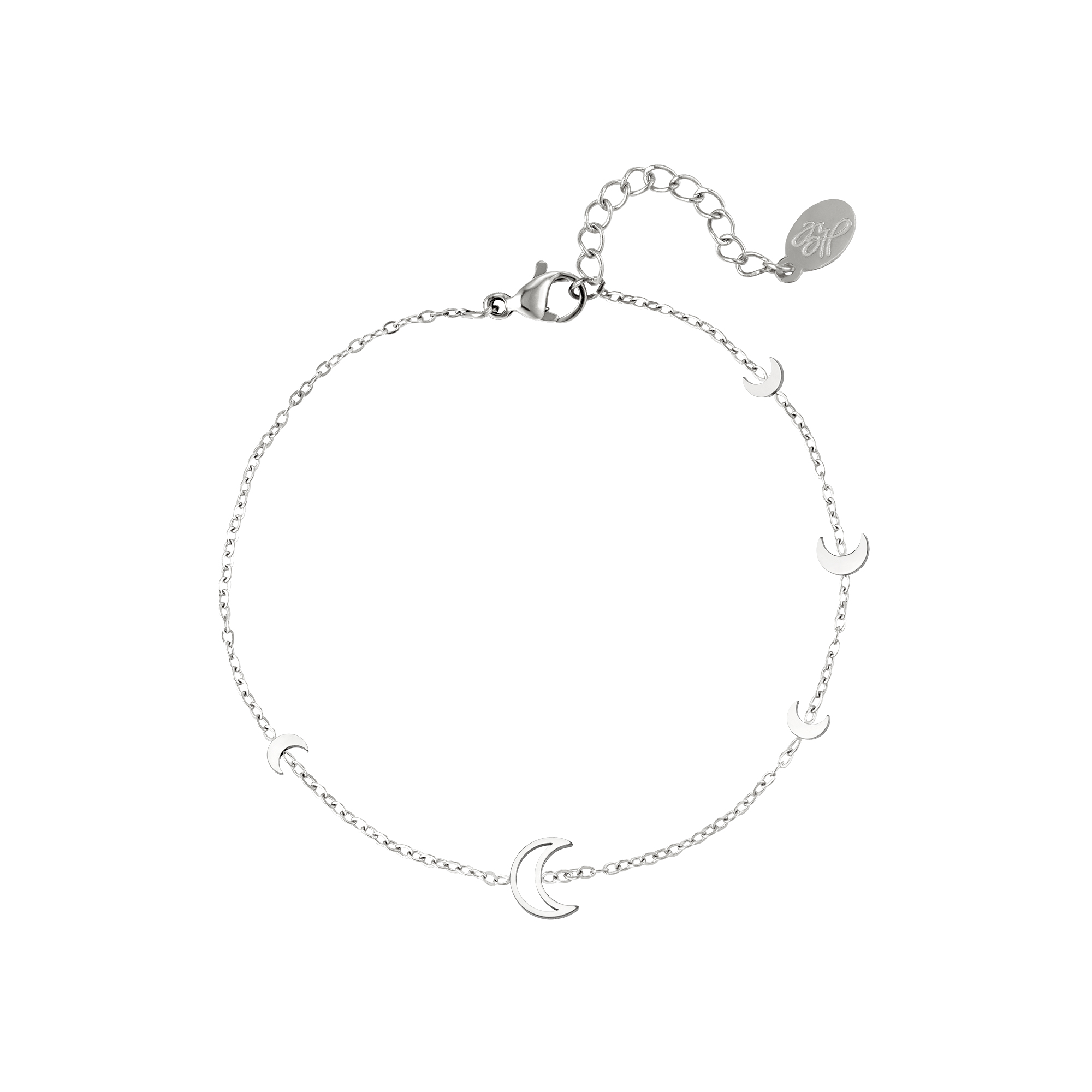 Pulsera de acero inoxidable luna h5 