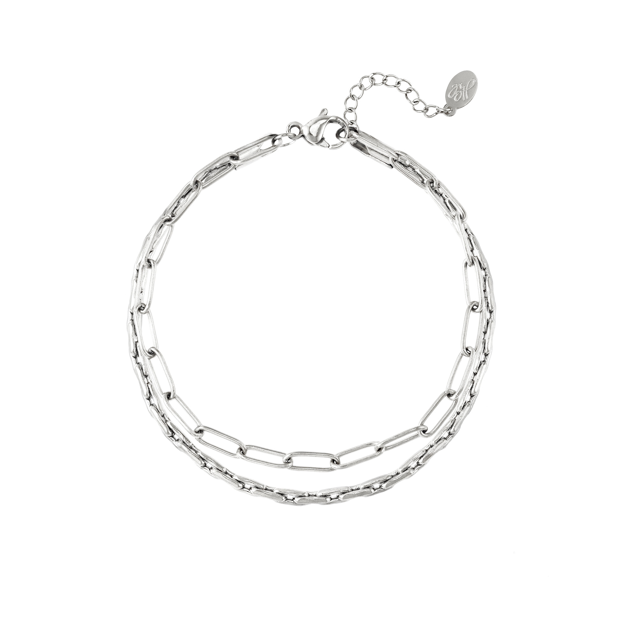 Stainless steel bracelets Yehwang Double stainless steel bracelet