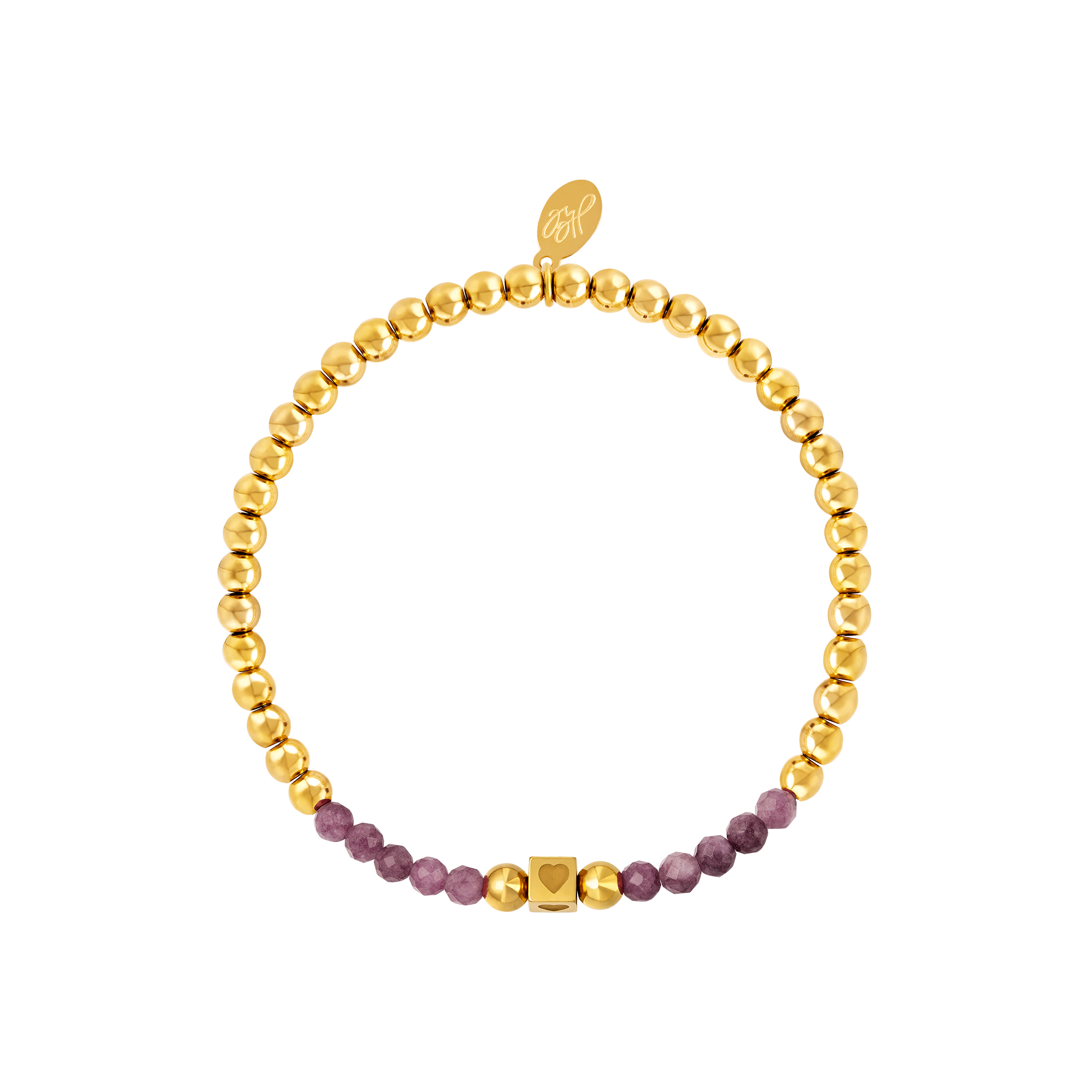 Stainless steel bracelets Yehwang Stainless steel beaded bracelet