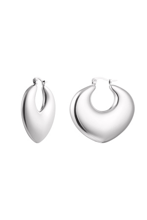 Earrings chic - silver Stainless Steel h5 