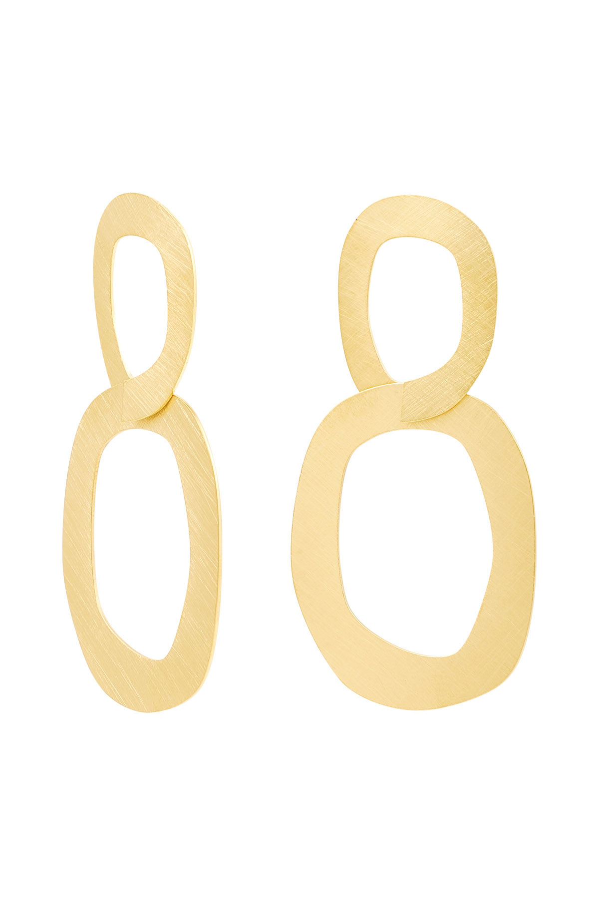 Earrings link - gold Stainless Steel h5 