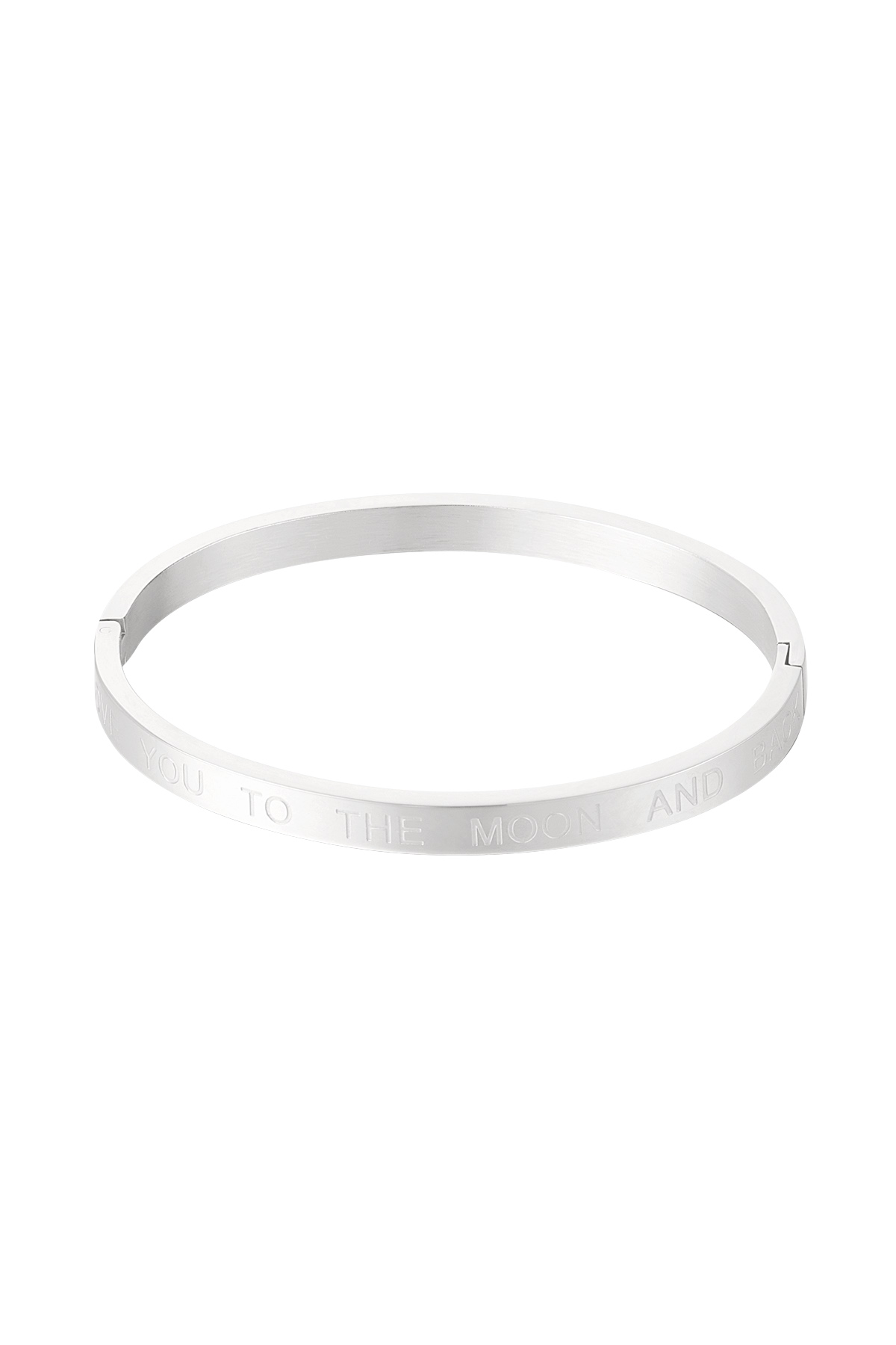 Slave bracelet love you to the moon and back - silver h5 