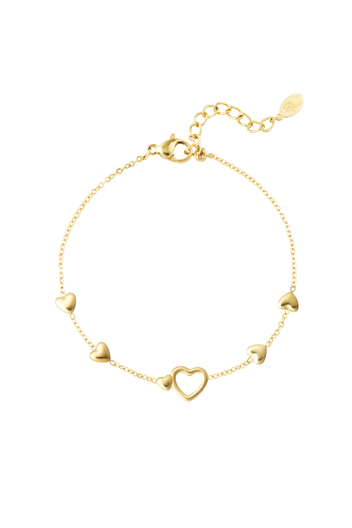 Armband „All you need is love“ – Gold