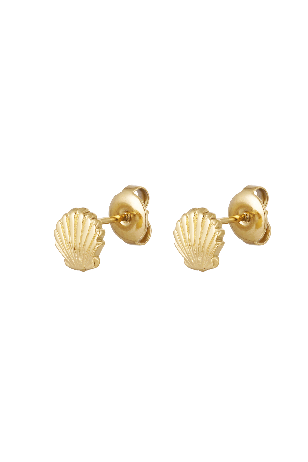 Ear studs shell - Gold color