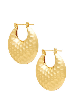 Earrings shiny - gold h5 
