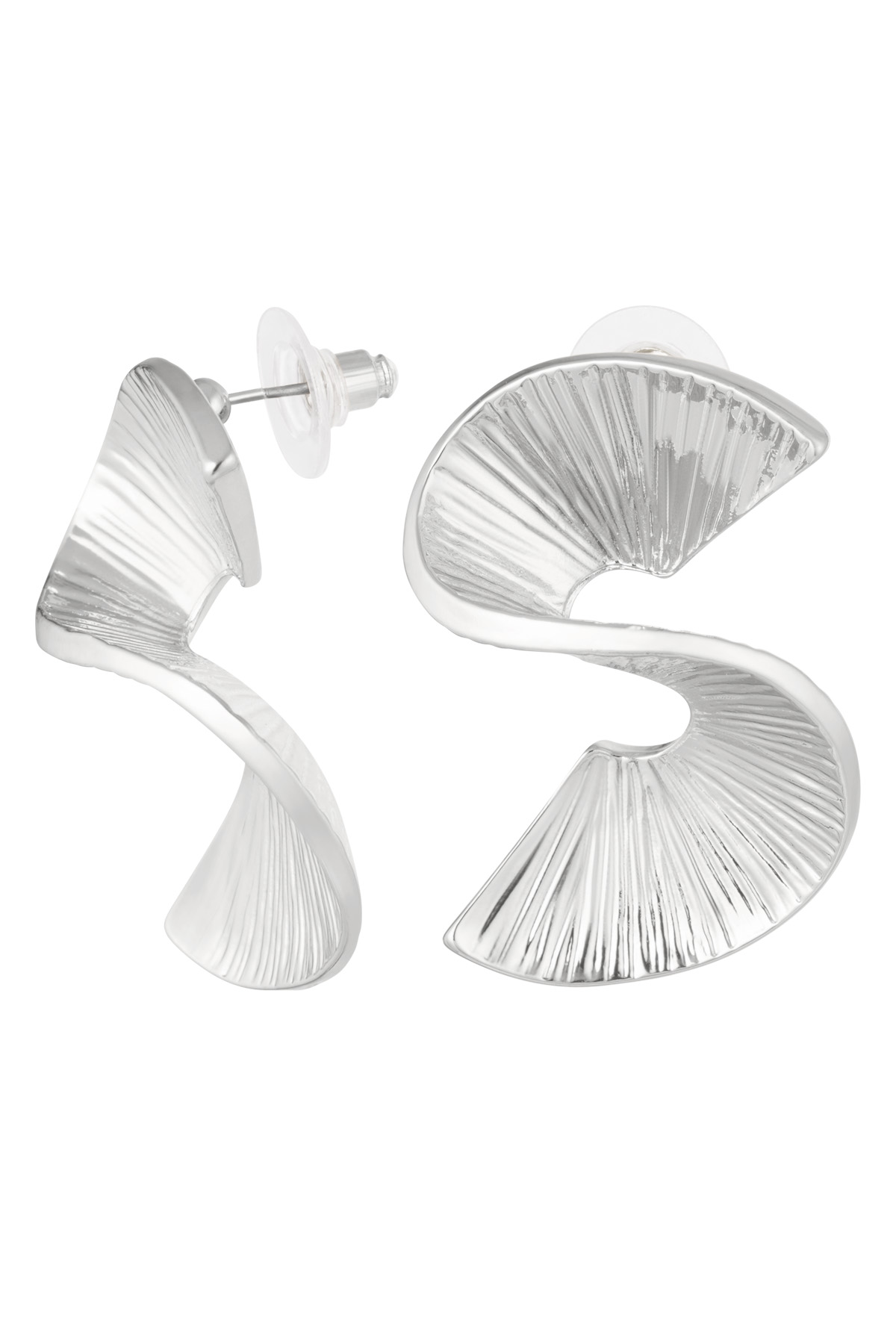 Ohrringe S-Form - Silber