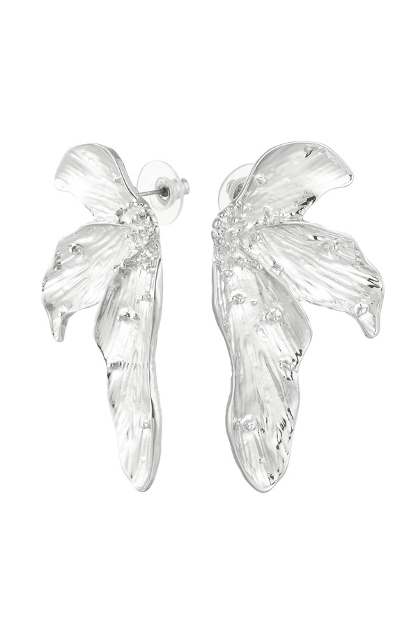 Ohrringe im asymmetrischen Look - Silberlegierung