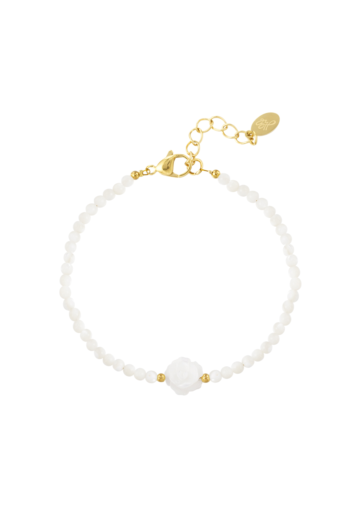 Armband mit Muschel - Gold 