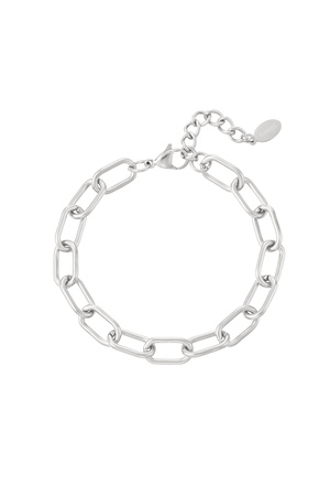Link bracelet basic - silver h5 