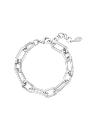 Link bracelet basic - silver h5 
