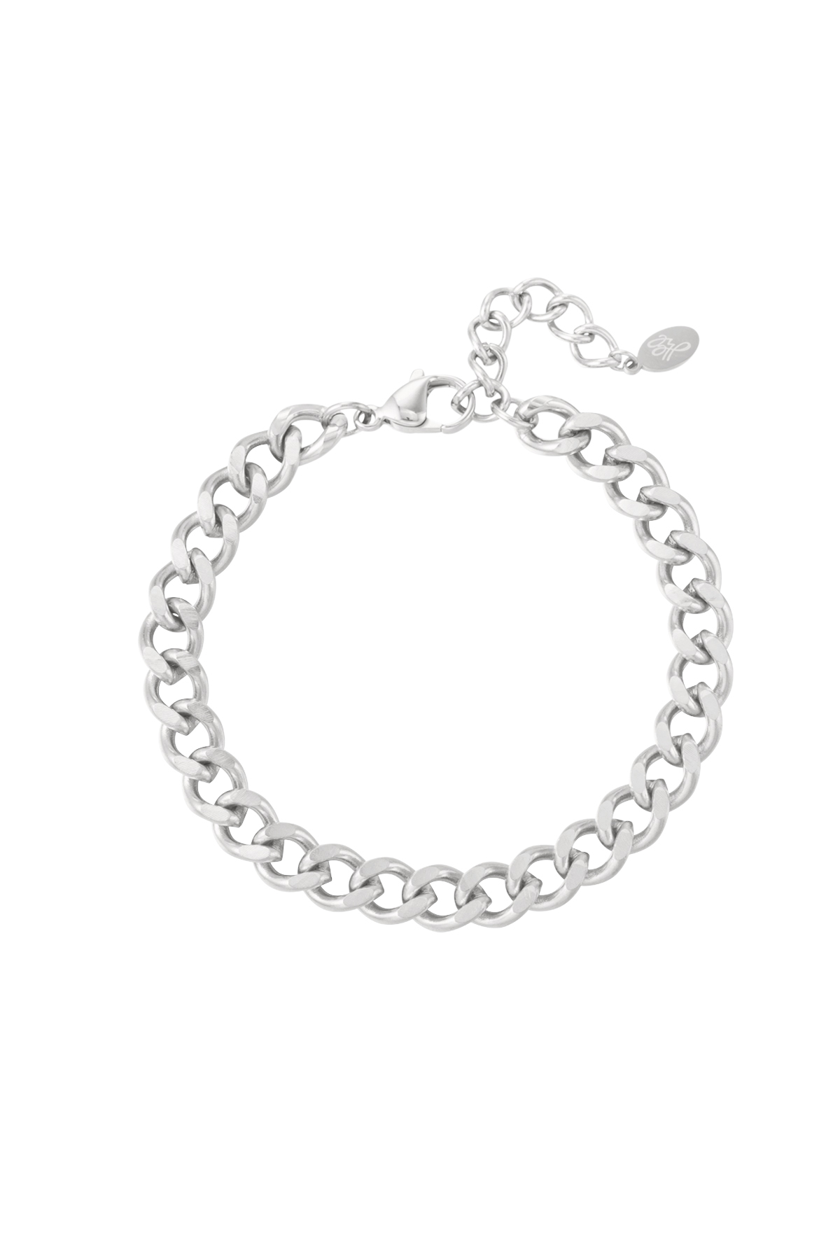 Link bracelet basic - silver h5 