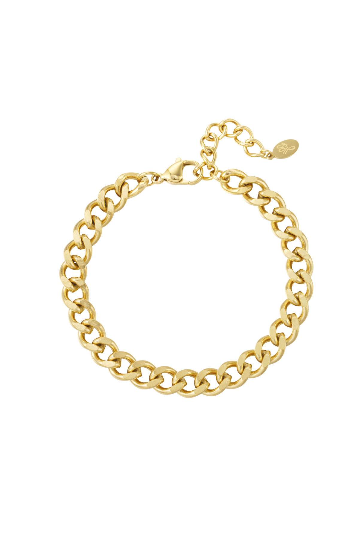 Gliederarmband Basic - Gold