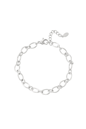 Maglie del braccialetto - argento h5 