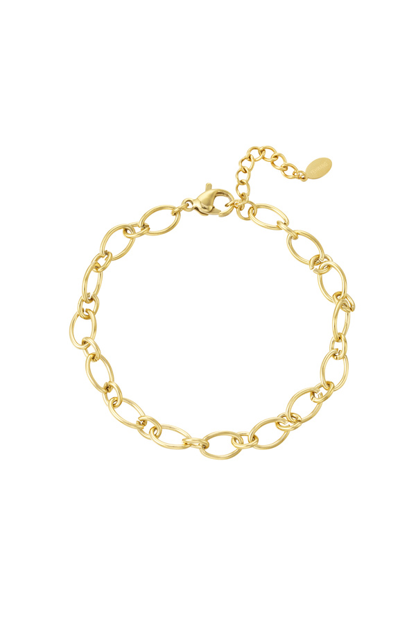 Bracelet links - gold